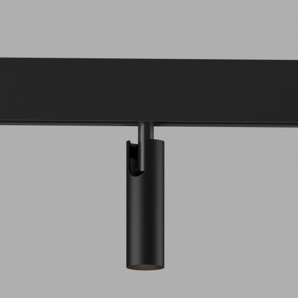 Slim Magnetic Умный трековый светильник 7W 2700-6500K Dim Cubo (чёрный) 85070/01 Elektrostandard
