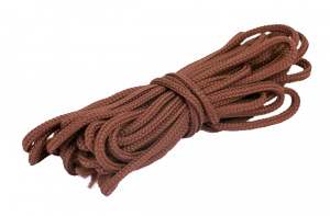 Шнур из п/э нити для фиксации проводов на изоляторах, цвет - шоколад, ТМ "МезонинЪ", (5м /уп) GE7000