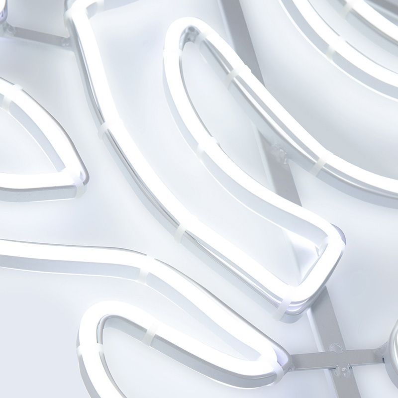 Фигура световая Сказочный олень из гибкого неона, 180х110 см, 2400 LED, цвет свечения белый NEON-NIG - Фото 3