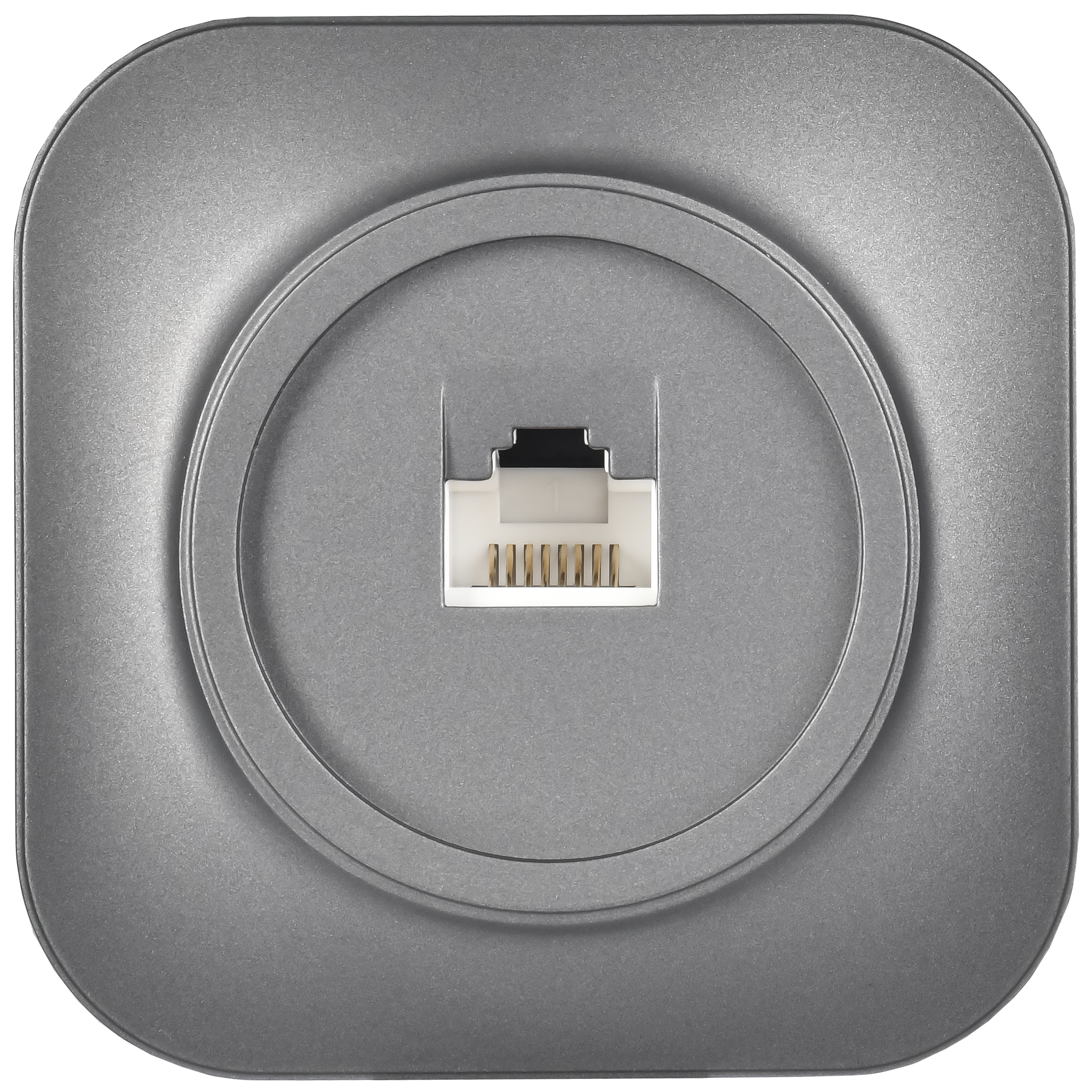 GLORY Розетка для открытой установки компьютерная RJ45 кат.5E РК10-ХСм сталь матовый IEK - Фото 5