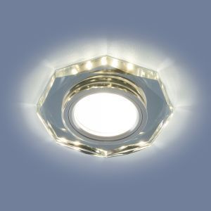 Светильник точечный со светодиодной подсветкой 2226 MR16 SL зеркальный/серебро Elektrostandard