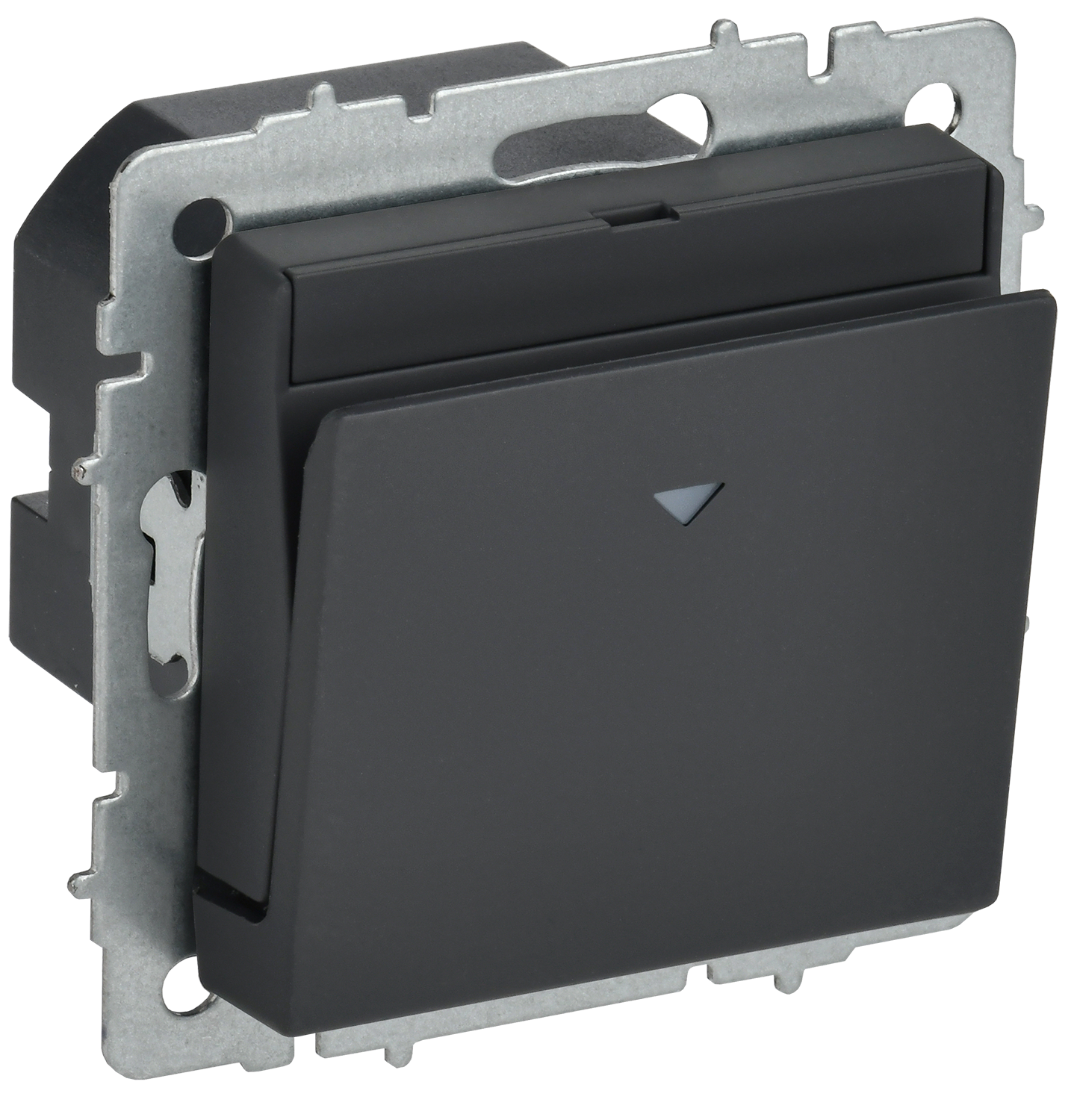 BRITE Выключатель карточный 30А ВС10-1-8-БрГ графит IEK