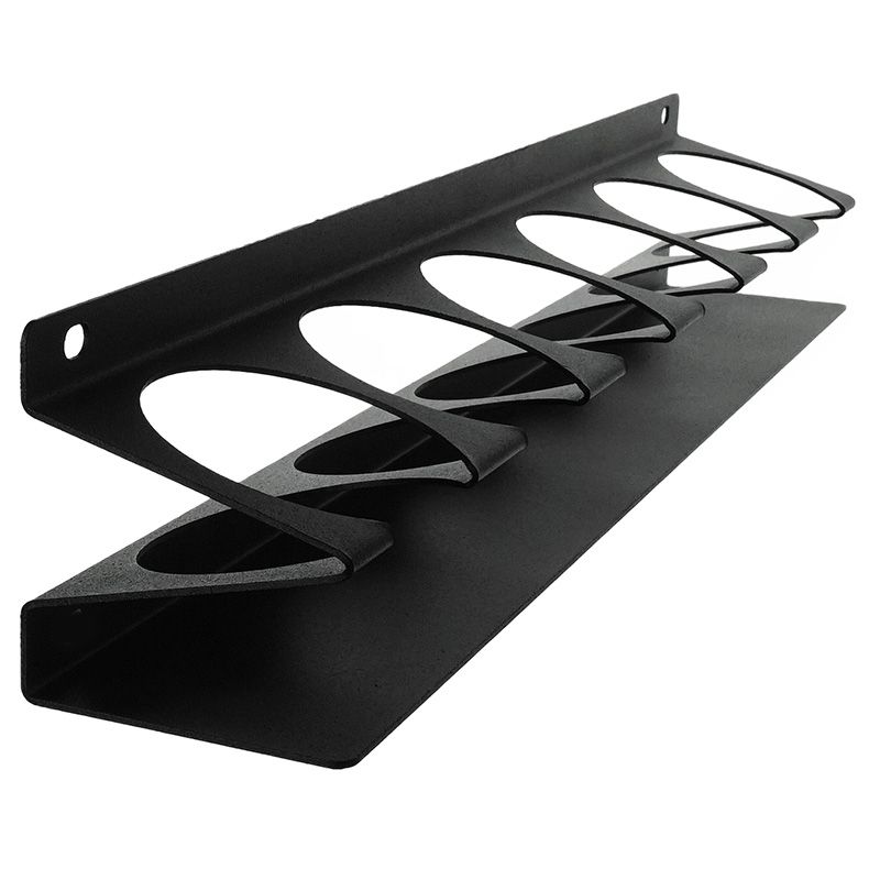 Держатель-органайзер для баллончиков, настенный, черный REXANT - Фото 3