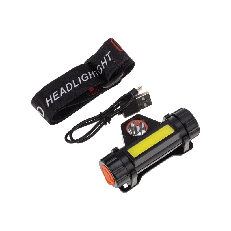 Фонарь налобный NEW AGE, трехрежимный, поворотный, сверхлегкий, с магнитом REXANT 75-7839