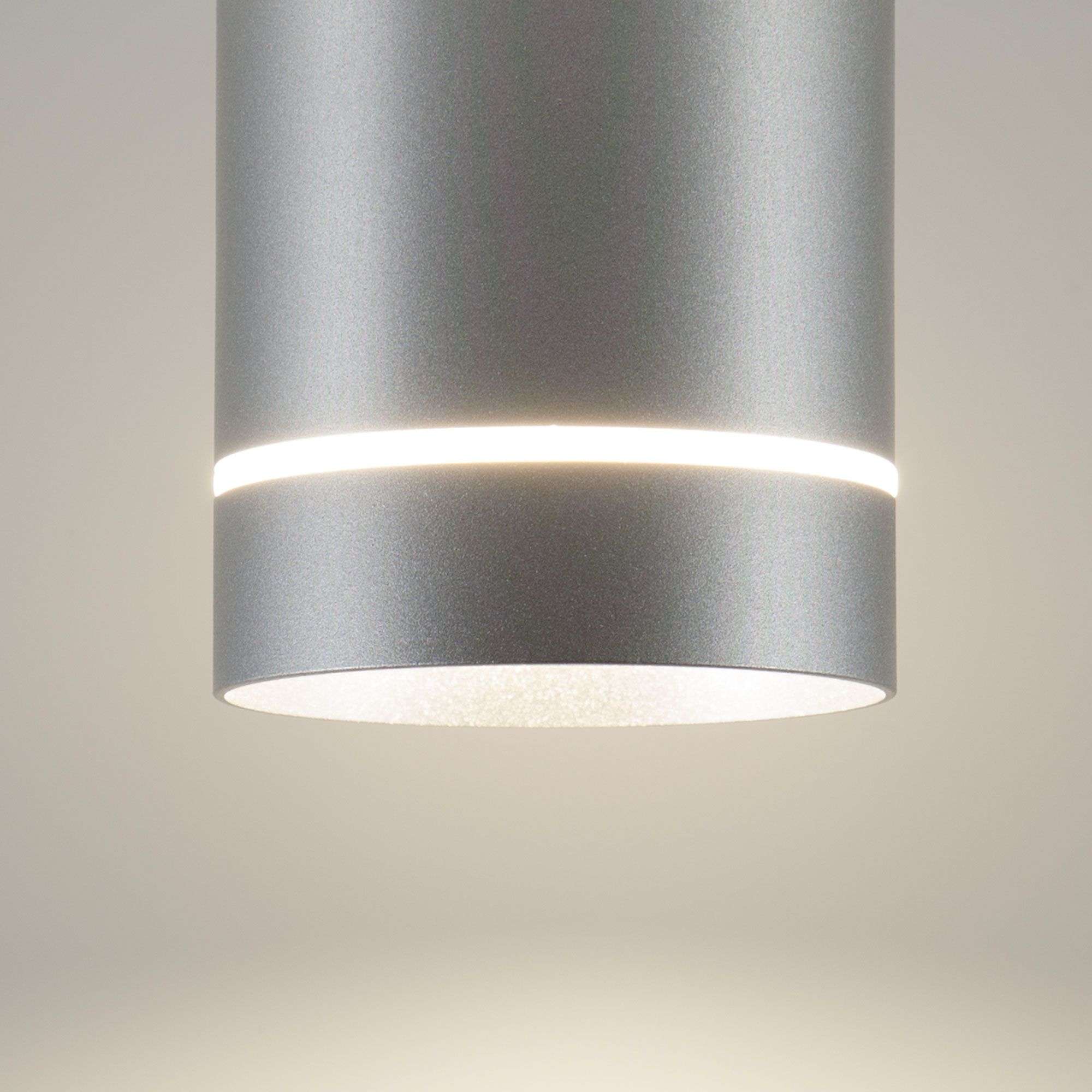 Накладной потолочный светодиодный светильник Elektrostandard Topper DLR021 9W 4200K хром матовый - Фото 5