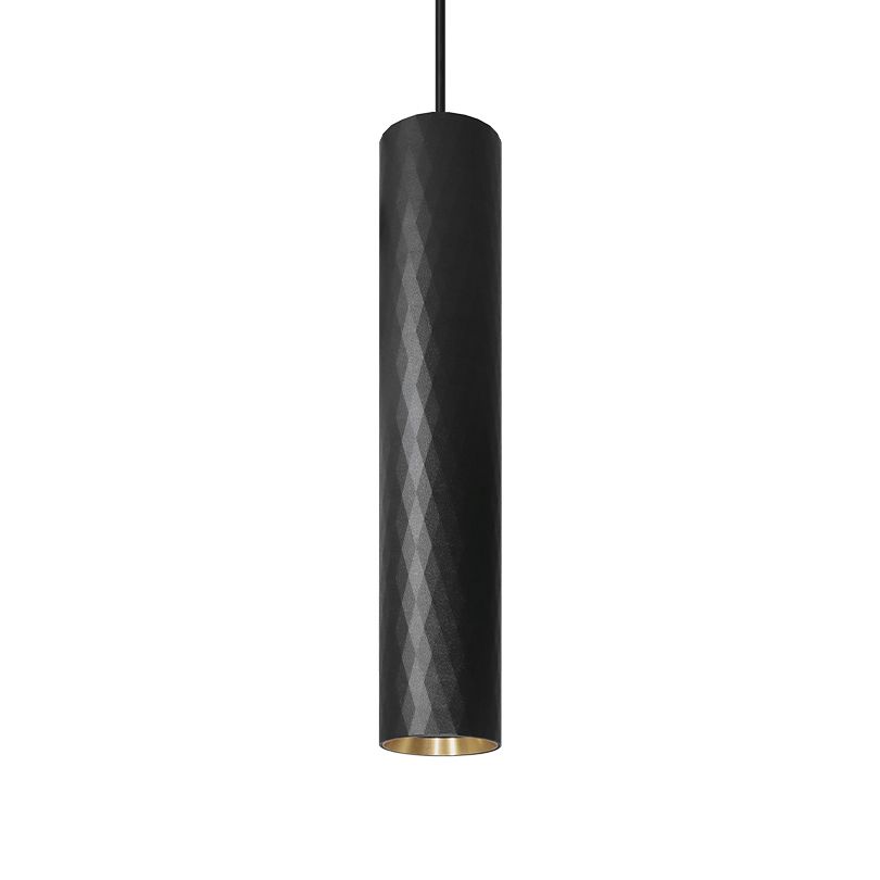 Подвесной светильник WOLTA WSL-MR11/P17BG Piccole под лампу MR11 с цоколем GU10 IP20 Чёрный/золото φ40*230mm
