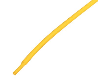 Трубка термоусаживаемая ТУТ нг 1,5/0,75мм, желтая, упаковка 50 шт. по 1м REXANT