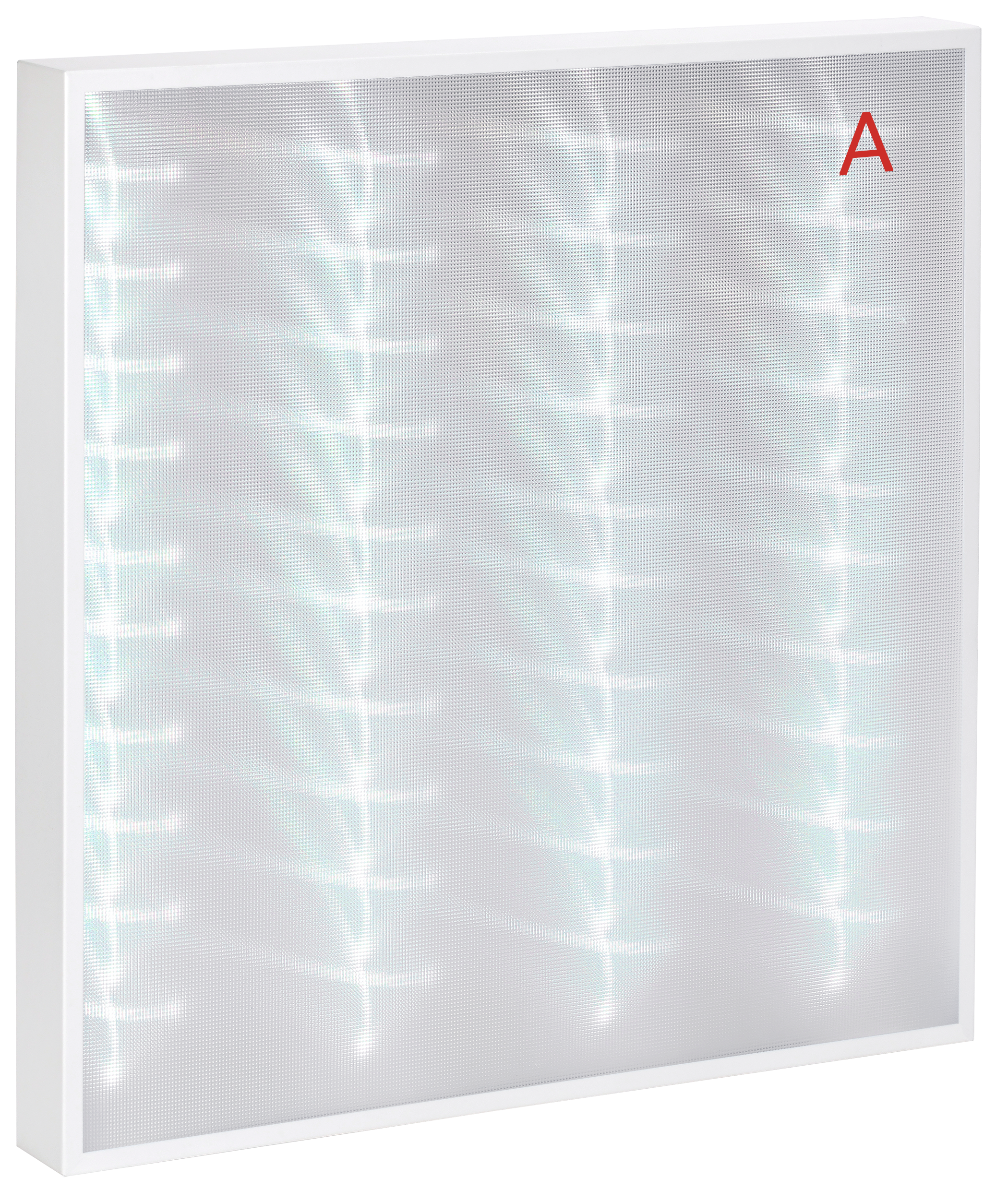 LIGHTING PRO Светильник светодиодный ДВО 2001A 45Вт 5000К IP40 588х588мм Грильято микропризма БАП 3ч IEK - Фото 5