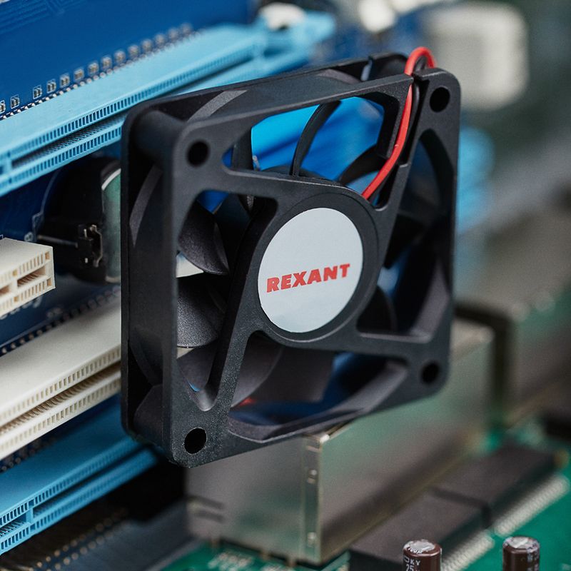 Вентилятор RX 6015MS, DC 24В REXANT - Фото 2