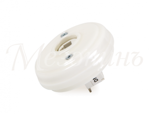 Розетка ретро компьютерная RJ45  (без подъемной рамки D70x25), цвет - белый, коллекция "Новая Голлан GE70341-01k