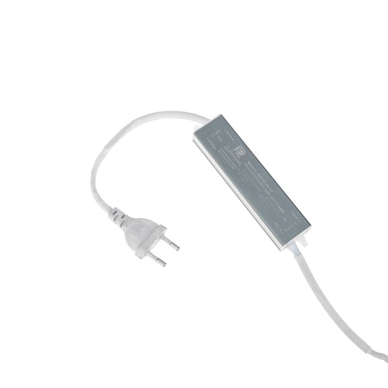 Акриловая светодиодная фигура Снежинка 60 см, белая, синий центр LED-ICE - Фото 3