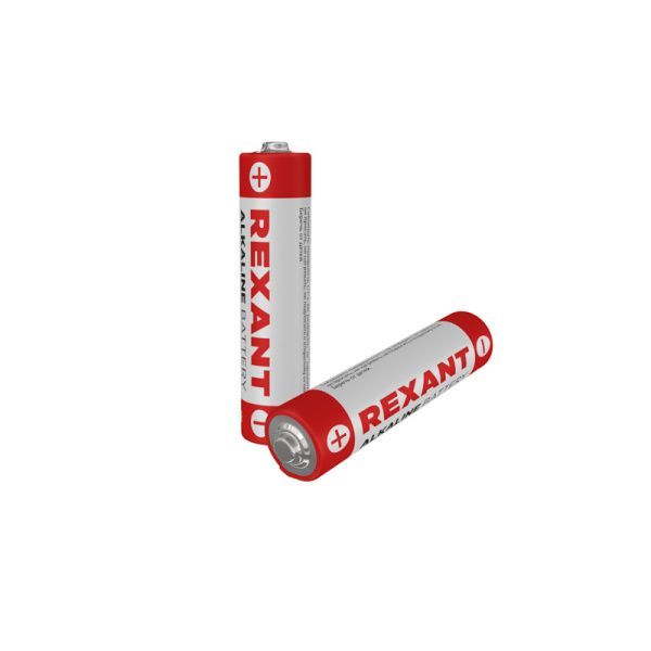Батарейка алкалиновая AAA/LR03, 1,5В, 4 шт, блистер REXANT - Фото 3