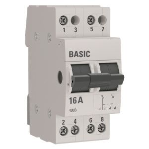 Трехпоз. перекл. 2P 16А Basic tps-2-16