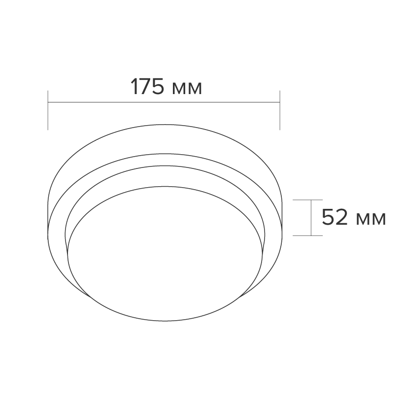 Светодиодный светильник WOLTA LCL04-20W-R01-4K 20Вт 4000К IP65