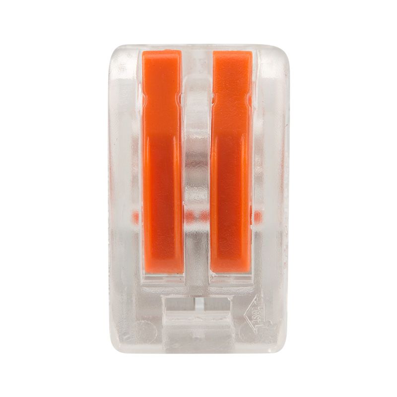 Универсальная клемма СМК 222-412, 2-проводная прозрачная 0,08-2,5/4 мм² (50 шт./уп.) REXANT - Фото 4