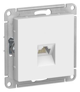 Розетка компьютерная AtlasDesign RJ45 кат.5E механизм лотос SE ATN001383 ATN001383