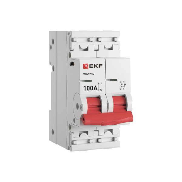 Выкл. нагрузки ВН-125N 2P 100А PROXIMA EKF