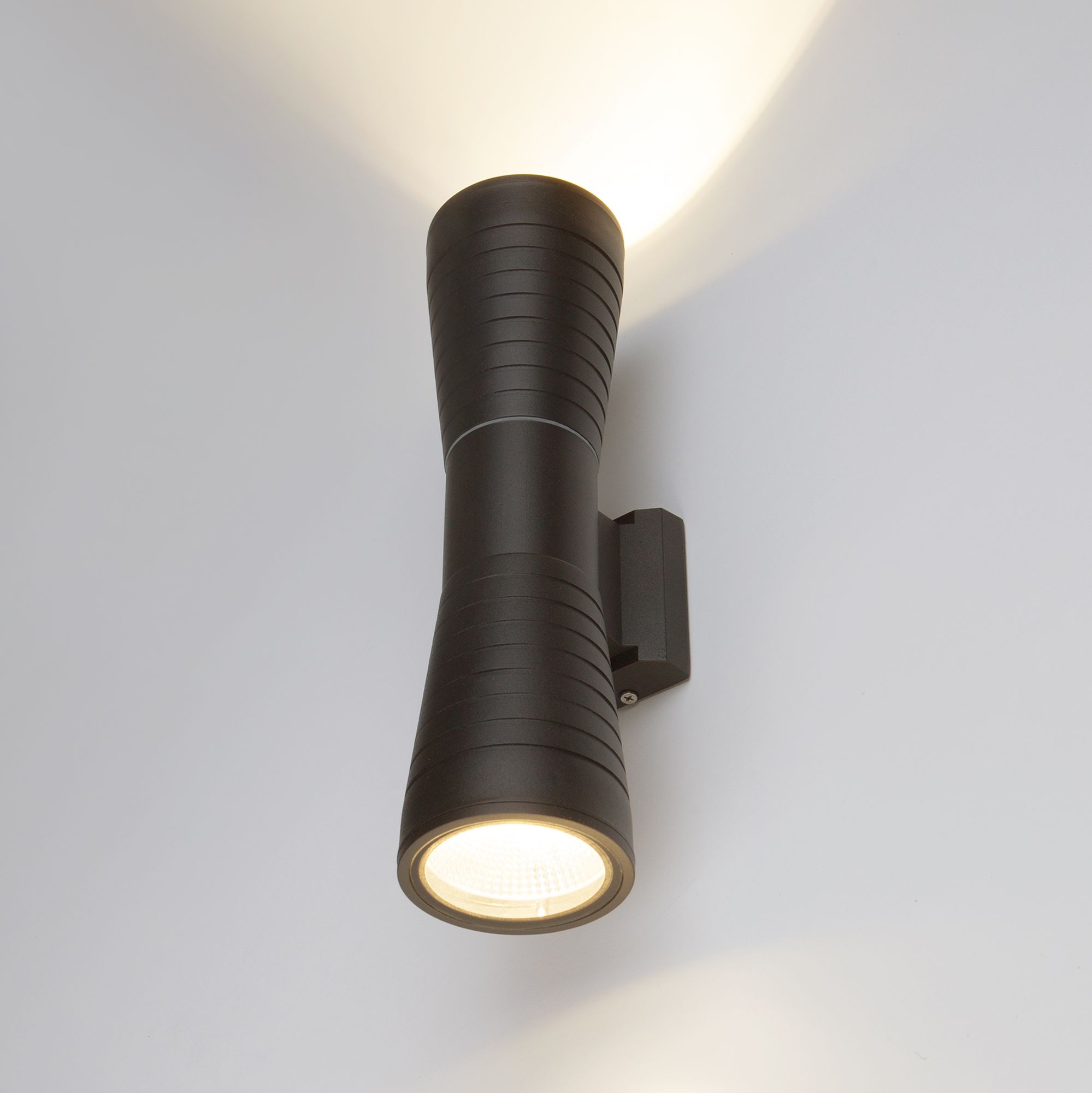 Светильник светодиодный уличный настенный Tube double черный 1502 TECHNO LED Elektrostandard