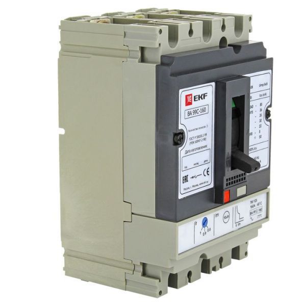 ВА-99C 160/125А 3P 35кА EKF