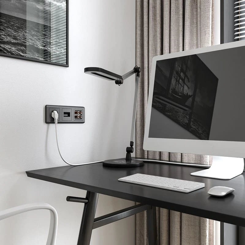 Рамка на 3 поста Stream (графит) Werkel - Фото 3