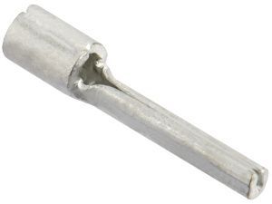 Наконечник штифтовой плоский НШП 1,5–12 без изоляции (100шт/упак) IEK UNN10-D15-12