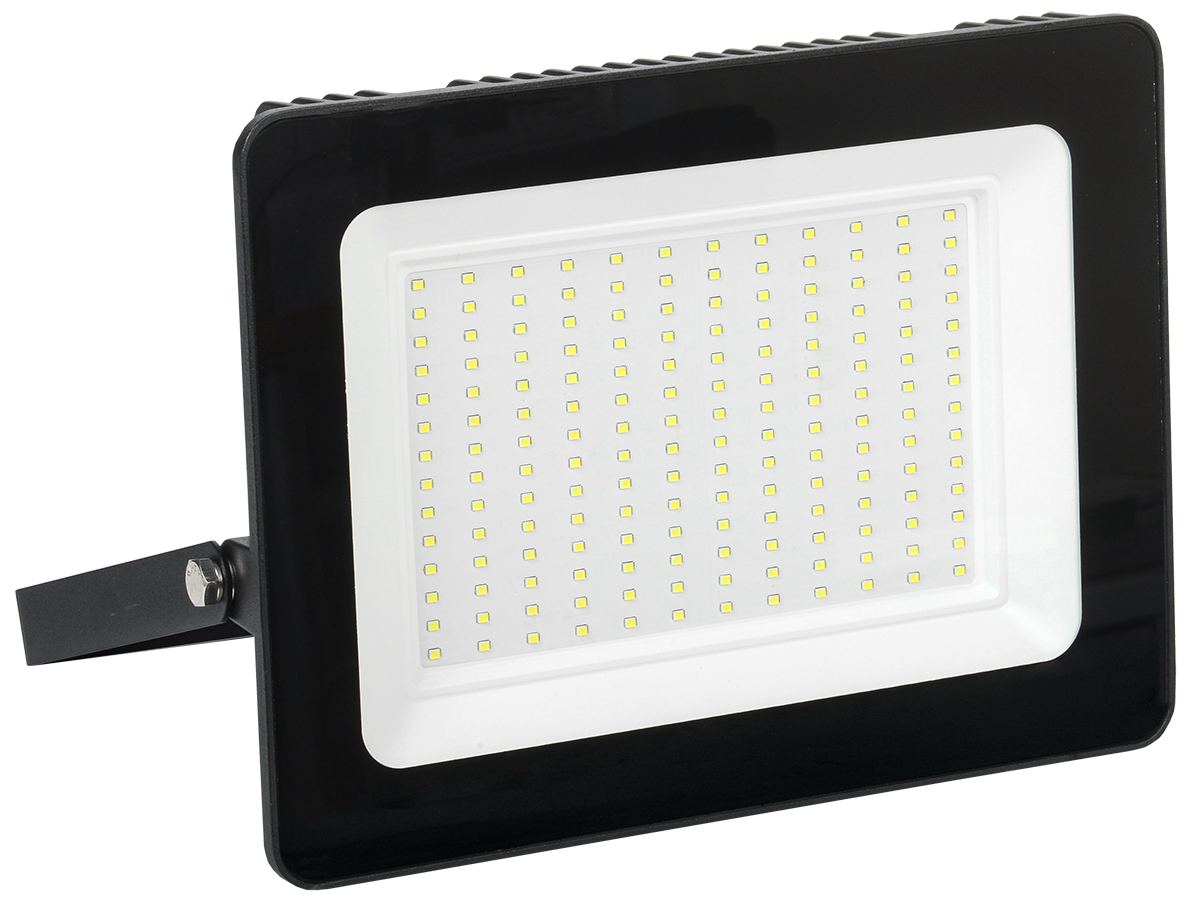Прожектор СДО 06-150 светодиодный черный IP65 6500 K IEK LPDO601-150-65-K02