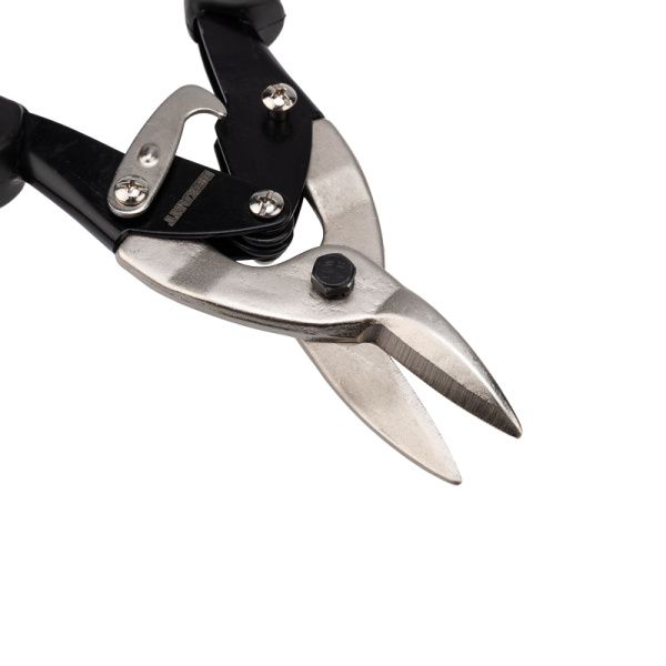 Ножницы по металлу прямые 260мм никелированные, двухкомпонентные рукоятки REXANT - Фото 5