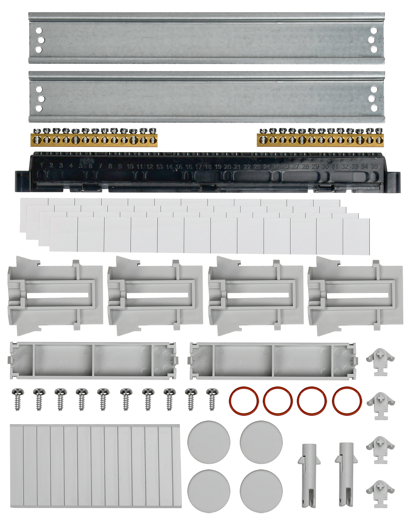 TEKFOR Корпус пластиковый КМПн-24 IP65 серая непрозрачная дверь IEK - Фото 3
