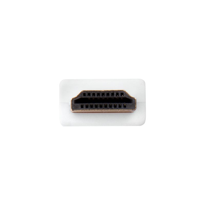 Кабель HDMI - HDMI 1.4, 1,5м, Gold, белый REXANT - Фото 4