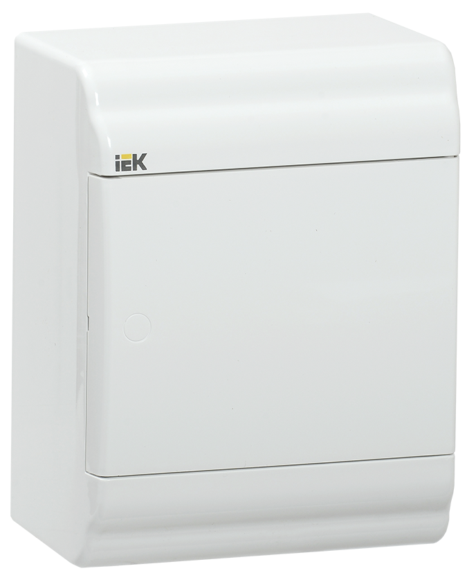 PRIME Корпус пластиковый ЩРН-П-4 модуля навесной белый/белая дверь IP41 IEK