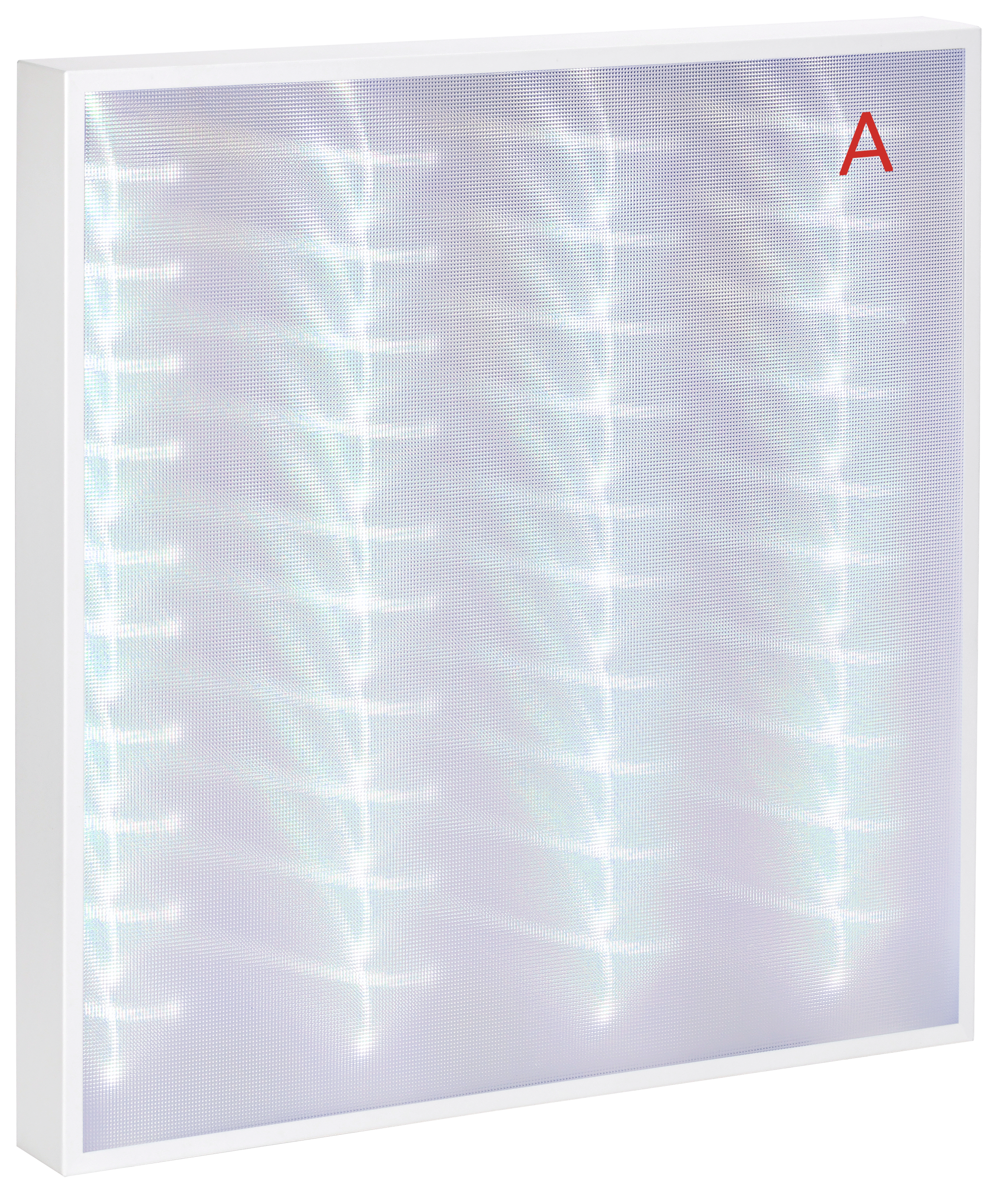 LIGHTING PRO Светильник светодиодный ДВО 2001A 45Вт 6500К IP40 588х588мм Грильято микропризма БАП 3ч IEK - Фото 6