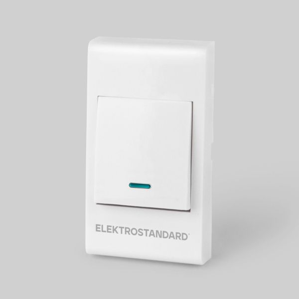 Кнопка для проводного звонка 26021/00 белый Elektrostandard