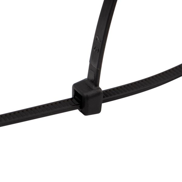 Стяжка кабельная нейлоновая 250x3,6мм, черная (500 шт/уп) REXANT - Фото 2