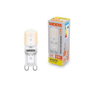 Светодиодная лампа WOLTA WSTD-JCD-5W3KG9-P 5Вт 3000K G9 WSTD-JCD-5W3KG9-P