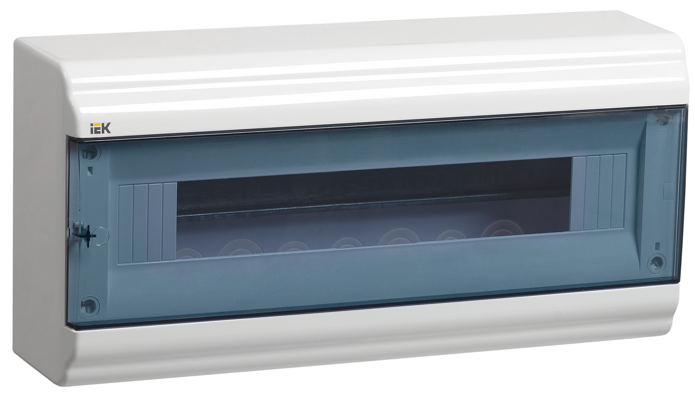 PRIME Корпус пластиковый ЩРН-П-18 модулей навесной белый IP41 IEK