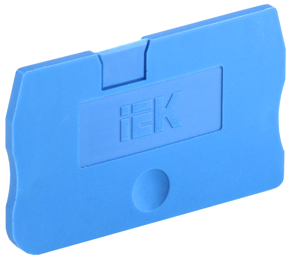 Заглушка для КПИ 2в-1,5/2,5 синяя IEK