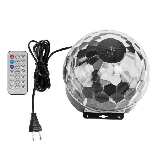 Светодиодная система Диско-шар с пультом ДУ и Bluetooth, 230 В - Фото 3