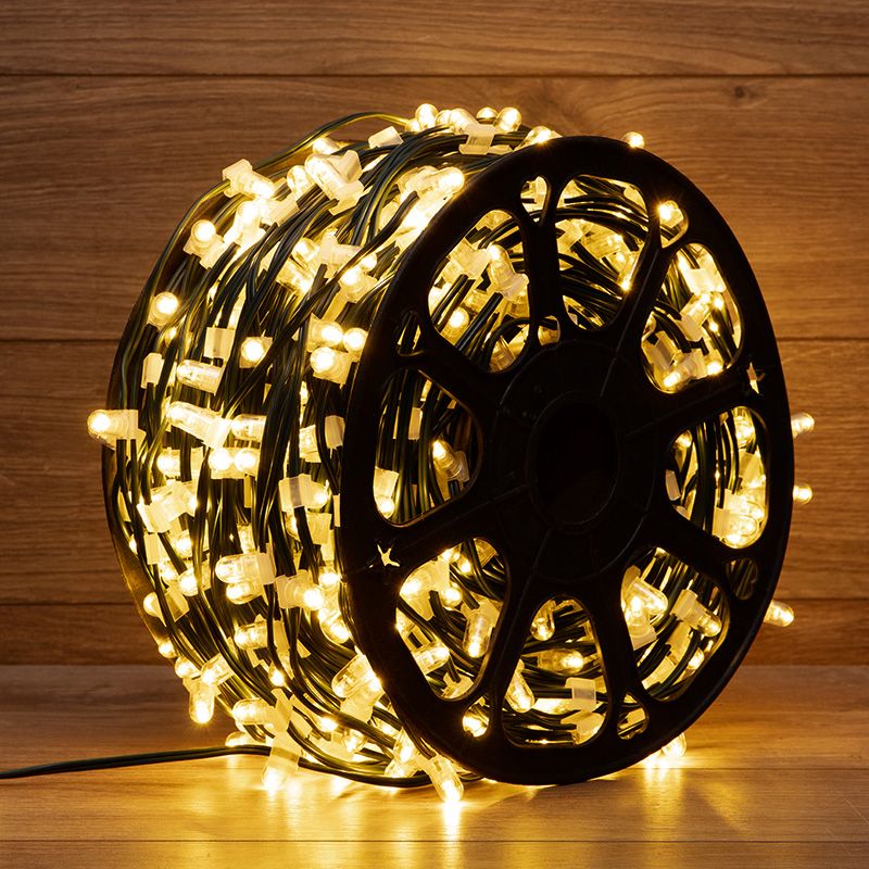 Гирлянда LED ClipLight 12V 150 мм, цвет диодов ТЕПЛЫЙ БЕЛЫЙ для функционального освещения