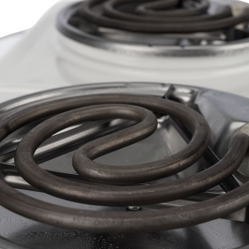 Электроплитка двухконфорочная, ТЭН 2,0 кВт/220В, белая ЭПТ2-2,0/220 ПСКОВА-2 - Фото 5