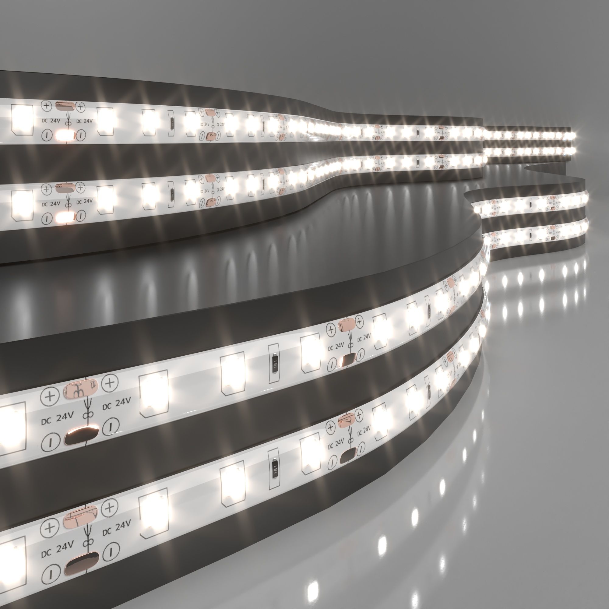 Лента светодиодная 24V 4,8W 60Led 2835 IP65 дневной белый, 5м Elektrostandard