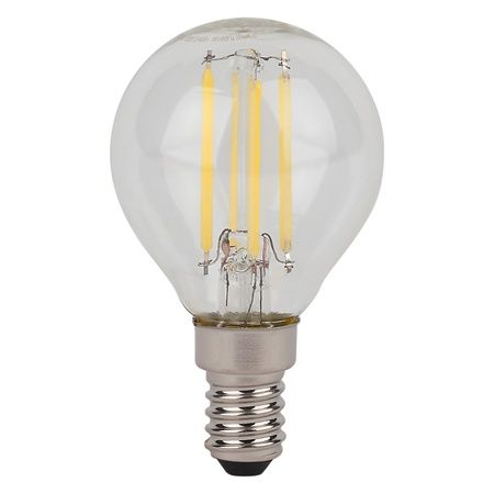 Лампа светодиодная филаментная OSRAM LED Star, 470лм, 4Вт, 2700К, цоколь E14