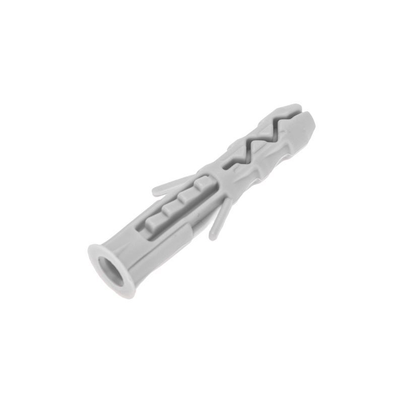 Дюбель распорный 8х50мм, серый, нейлон, пакет (100 шт/уп) KRANZ KR-01-3619-012