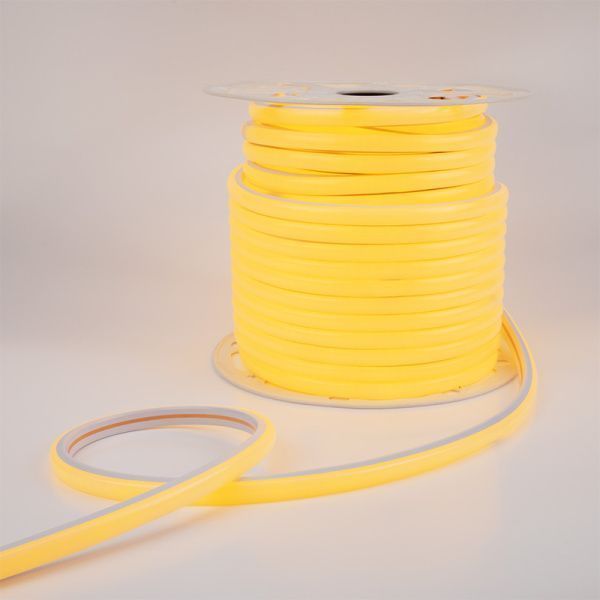 Гибкий неон LED SMD, форма – D, 16х16 мм, желтый, 144 LED/м, бухта 50 м - Фото 7