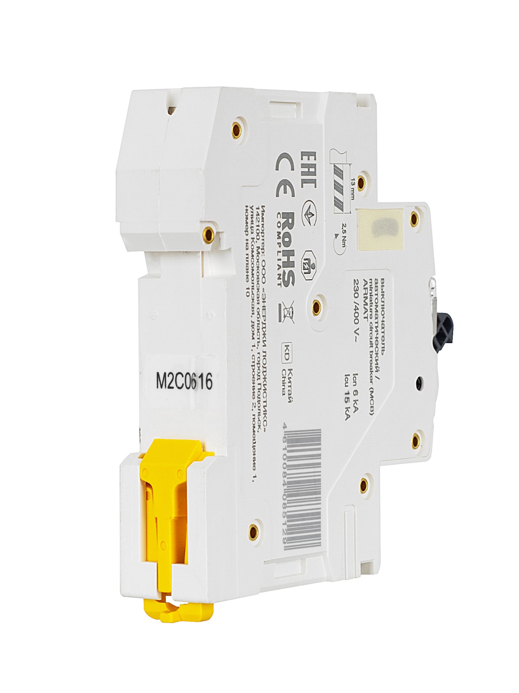 ARMAT Автоматический выключатель M06N 1P C 6А IEK - Фото 10