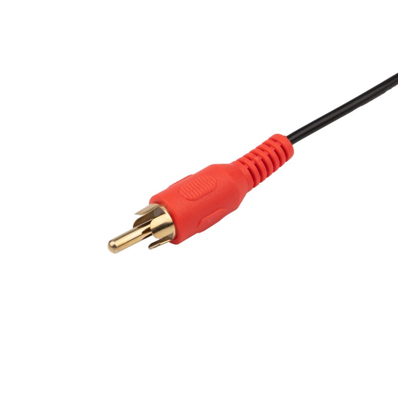 Шнур Стерео 3,5мм 4C - 3 RCA, 1,5м, Gold REXANT - Фото 4