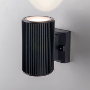 Светильник уличный настенный Strict IP54 1404 TECHNO черный Elektrostandard a033491