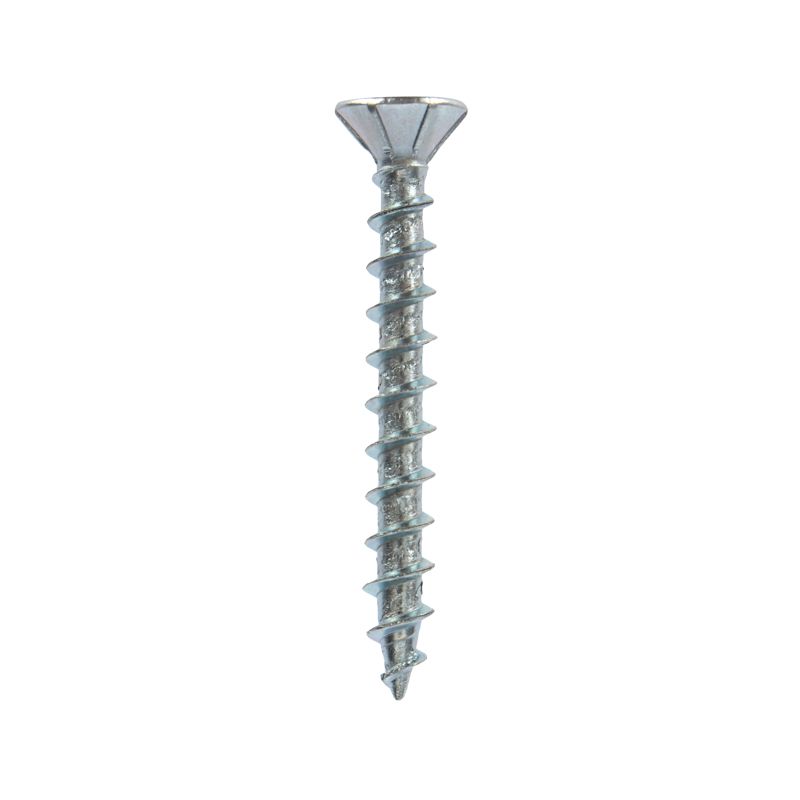 Саморез оконный KRANZ острый, 4.1х35, белый цинк, короб (500 шт./уп.) - Фото 3