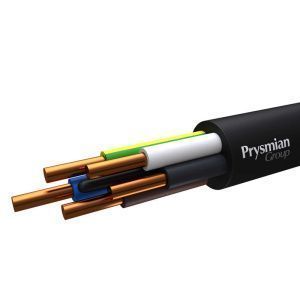 Кабель ВВГнг(А)-LS 5х6 0.66кВ (бухта) (м) РЭК-PRYSMIAN 1505070101 53008