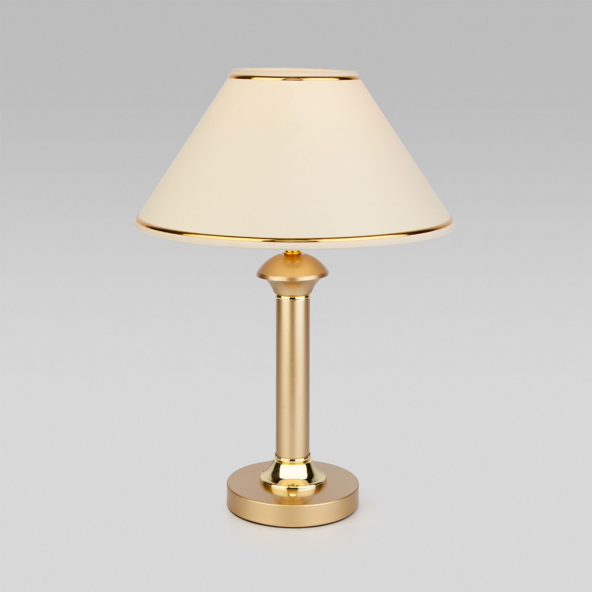 Настольная лампа с абажуром 60019/1 золото  Eurosvet - Фото 4