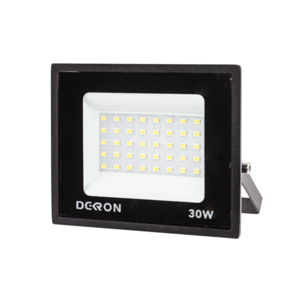 Прожектор светодиодный 30Вт, 2400лм, 6500K, черный,IP65 1271-0003